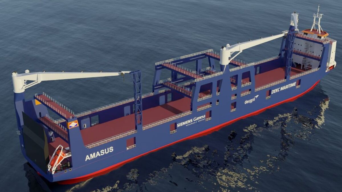 Siemens Gamesa to charter two newbuild turbine transport vessels