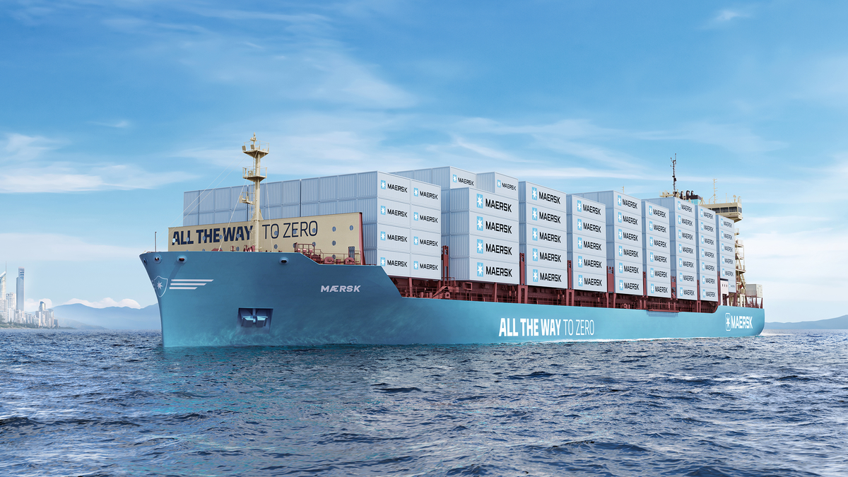 Maersk inks letter of intent for more methanol-fuelled box ships