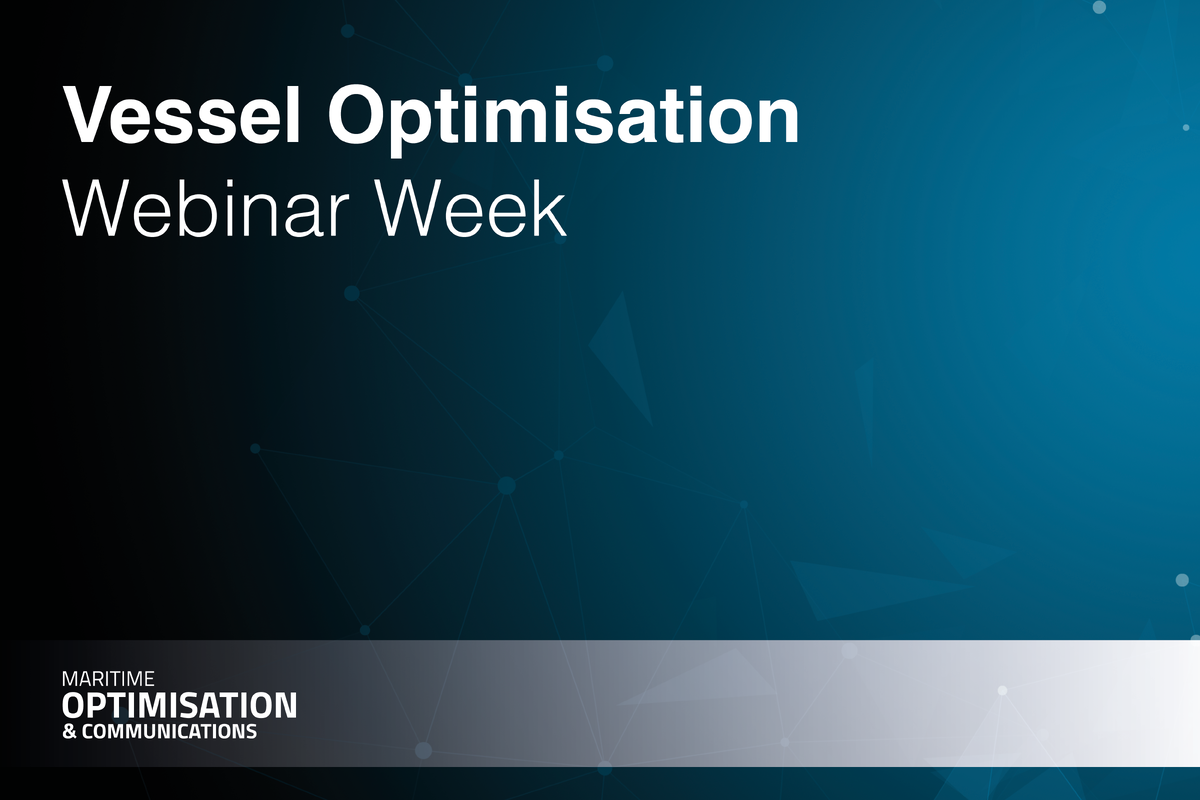 Vessel Optimisation Webinar Week